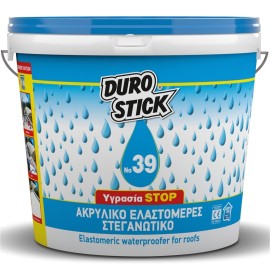 Durostick No39 Ελαστομερές Στεγανωτικό Ταρατσών Λευκό - 1Kg