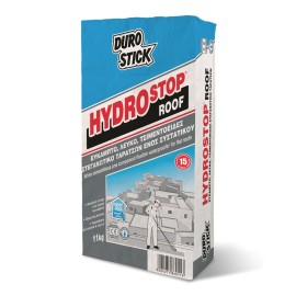 Durostick Hydrostop Roof Εύκαμπτο Τσιμεντοειδές Στεγανωτικό Ταρατσών Λευκό - 11Kg