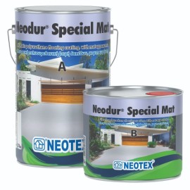 Neotex Neodur Special Ματ Πολυουρεθανική Βαφή Σετ Α + Β (RAL 9003) Λευκό - 10Kg