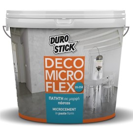 Durostick DS-258 Deco Micro Flex Πατητή σε Μορφή Πάστας Λευκό - 5Kg