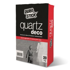 Durostick Quartz Deco Χαλαζιακά Αδρανή Διαφόρων Κοκκομετριών TB5 Total Black-Μαύρο 0,7-2 mm - 20Kg