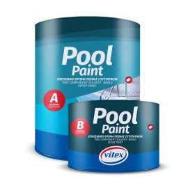 Vitex Pool Paint Χρώμα Πισίνας Γαλάζιο (Α+Β) - 3,5 Lit