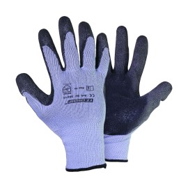 F.F. Group Γάντια Πολυεστερικά με Επικάλυψη Latex - XL/10 (30016)