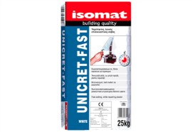 Isomat Unicret-Fast Ταχύπηκτος Επισκευαστικός Σοβάς Λευκός - 25Kg