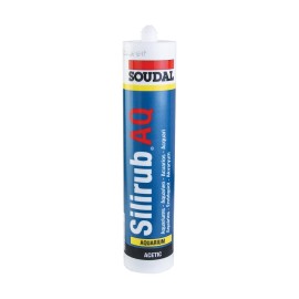 Soudal Σιλικόνη Ενυδρείου Silirub AQ - 310ml (20161)