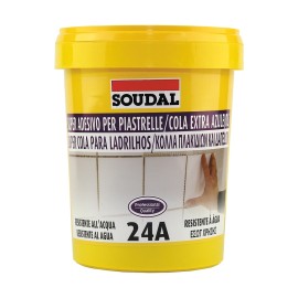 Soudal 24A Κόλλα Πλακιδίων Λευκή - 1Kg (36719)