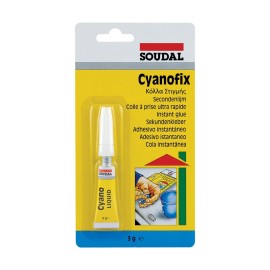 Soudal Υγρή Κόλλα Στιγμής Cyanofix - 3gr (20196)