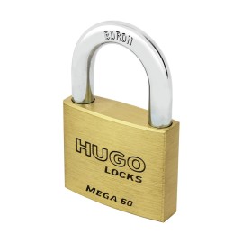 Hugo Λουκέτο Mega Line από Ορείχαλκο με 3 Κλειδιά - 45mm (60262)