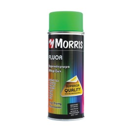 Morris Σπρέι Βαφής Fluorescent Lacquer Πράσινο - 400ml (28535)