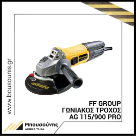 F.F. Group AG 115/900 Pro Τροχός 125mm Ρεύματος 900W (41629)