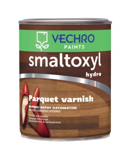 Vechro Smaltoxyl Hydro Parquet Varnish Πολυουρεθανικό Βερνίκι Πατωμάτων Άχρωμο Σατινέ - 750ml