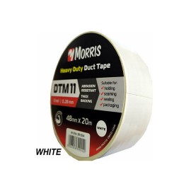 Morris Ταινία Υφασμάτινη DT11 - Μήκος 20m Πάχος 0,28mm Χρώμα Λευκό (39924)