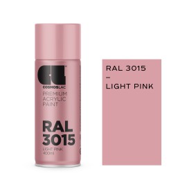 Cosmos Lac Σπρέι Βαφής Ακρυλικό Premium Acrylic RAL 3015 Light Pink 400ml