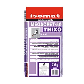 Isomat Megacret-50 Thixo Θιξοτροπικό Ινοπλισμένο Ρητινούχο Επισκευαστικό Τσιμεντοκονίαμα - 25Kg