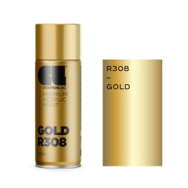 Cosmos Lac Σπρέι Βαφής Ακρυλικό Premium Acrylic R308 CL Bright Gold 400ml