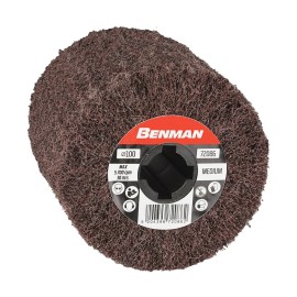 Benman Κύλινδρος Λείανσης Σατινιέρας Non Woven P32 - 100mmx100mm  (72088)