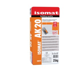 Isomat AK-20 Κόλλα Πλακιδίων C2 TE S1 Λευκή - 5Kg