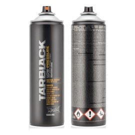 Montana Cans Tarblack Σπρέι Βαφής Low Pressure Μαύρο με Ματ Εφέ 500m