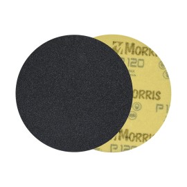 Morris Δίσκος Velcro Μαύρος 125mm - 120K (18829)