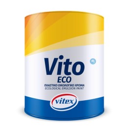 Vitex Vito Eco Πλαστικό Οικολογικό Χρώμα Λευκό - 15 Lit