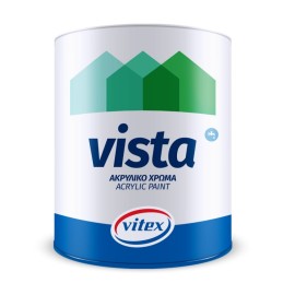 Vitex Vista Ακρυλικό Χρώμα Λευκό - 3 Lit