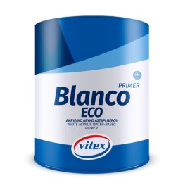 Vitex Blanco Eco Ακρυλικό Αστάρι Νερού Κατάλληλο για Ξύλο / Τοιχοποιία Λευκό - 10 Lit