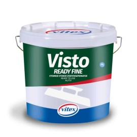 Vitex Visto Ready Fine Έτοιμος Λεπτόκοκκος Στόκος Σπατουλαρίσματος - 18 kg