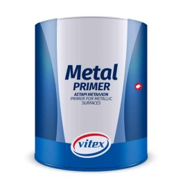 Vitex Metal Primer Αστάρι Μετάλλων Διαλύτου Λευκό - 2.5 Lit