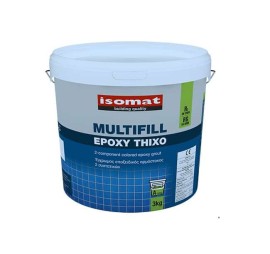 Isomat Multifill-Epoxy Thixo Εποξειδικός Αρμόστοκος και Κόλλα Πλακιδίων Γκρι - 10Kg