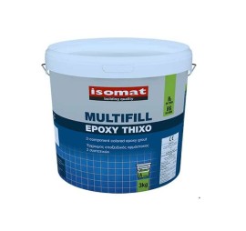 Isomat Multifill-Epoxy Thixo Εποξειδικός Αρμόστοκος και Κόλλα Πλακιδίων Γκρι - 3Kg