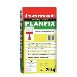 Isomat Planfix Λεπτόκοκκος Ρητινούχος Τσιμεντόστοκος Γκρι - 5Kg