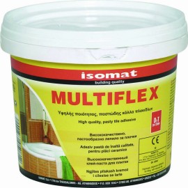 Isomat Multiflex Παστώδης Κόλλα Πλακιδίων Λευκή - 5Kg