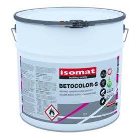 Isomat Betocolor-S Ακρυλικό Τσιμεντόχρωμα Γκρι - 750ml