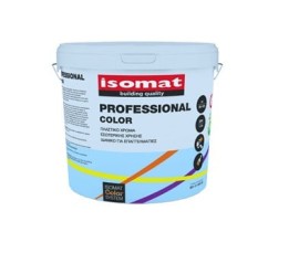 Isomat Professional Color Πλαστικό Χρώμα Λευκό Ματ - 3Lt
