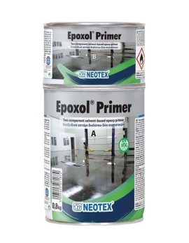 Neotex Epoxol Primer Εποξειδικό Αστάρι Διαλύτου Σετ Α + Β - 0.800Kg