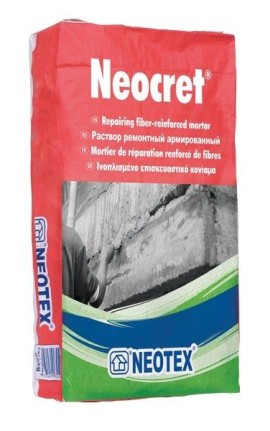 Neotex Neocret Επισκευαστικό Τσιμεντοειδές Κονίαμα - 25Kg