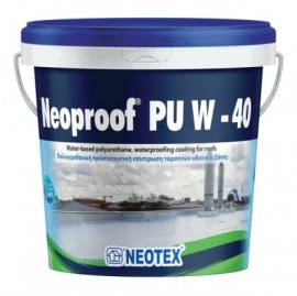 Neotex Neoproof PU W Ακρυλικό Επαλειφόμενο Στεγανωτικό Πολυουρεθάνης (RAL 7040) Γκρι - 13Kg