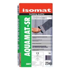 Isomat Aquamat-SR Επαλειφόμενο Στεγανωτικό Τσιμεντοκονίαμα Γκρι - 25Kg