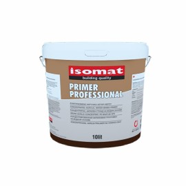 Isomat Primer Professional Συμπυκνωμένο Ακρυλικό Αστάρι Νερού Λευκό - 10Lt