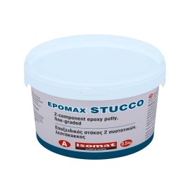 Isomat Epomax-Stucco Λεπτόκοκκος Εποξειδικός Στόκος Σετ Α + Β - 1Kg