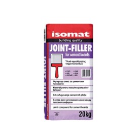 Isomat Joint-Filler Τσιμεντοειδές Υλικό για Αρμολόγηση Τσιμεντοσανίδων -20Kg