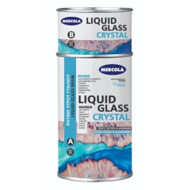 Mercola Liquid Glass Crystal Uv Resistance Ρητίνη Υγρού Γυαλιού 2 Συστατικών - 300gr (1888)