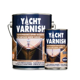 Mercola Yacht Varnish Βερνίκι Αλκυδικής Πολυουρεθάνης Ναυτιλιακών Προδιαγραφών Άχρωμο Σατινέ - 2.5Lt (5623)