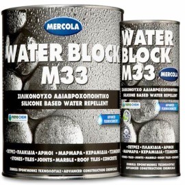 Mercola Water Block M33 Σιλικονούχο Αδιαβροχοποιητικό Διαλύτου - 19Lt (5249)