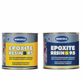 Mercola Epoxite Resin 95 Κατασκευαστική Κόλλα Λευκή Σετ Α + Β - 800gr (1887)