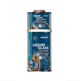 Mercola Liquid Glass Food Grade Ρητίνη Υγρού Κατάλληλη για Τρόφιμα Σετ Α + Β - 1Kg (1906)