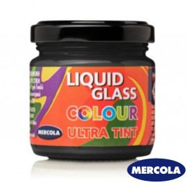 Mercola Liquid Glass Colour Ultra Tint Χρωστική για Υγρό Γυαλί Μαύρο - 90ml (3533)