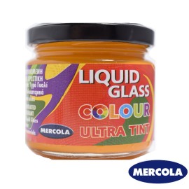 Mercola Liquid Glass Colour Ultra Tint Χρωστική για Υγρό Γυαλί Πορτοκαλί - 90ml (3527)