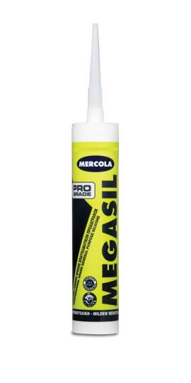 Mercola Megasil Σιλικόνη Αντιμουχλική Blister Διάφανη - 80 ml