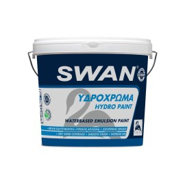 Swan Υδρόχρωμα Εσωτερικής Χρήσης Λευκό - 10 Lit